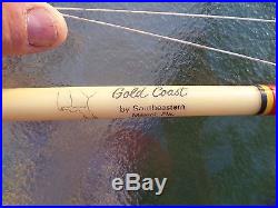 Vintage Penn Senator 114-H Fishing Reel on Gold Coast Rod Both SUPERB