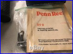 Vintage Penn Senator 115L 9/0 Conventional Reel Mint Condition
