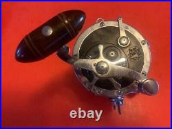 Vintage Penn Senator 115 9/0 Trolling Fishing Reel Circa 1939 Pre-war No Part #s