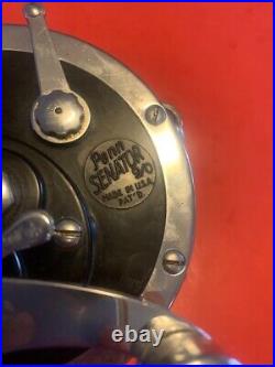 Vintage Penn Senator 115 9/0 Trolling Fishing Reel Circa 1939 Pre-war No Part #s