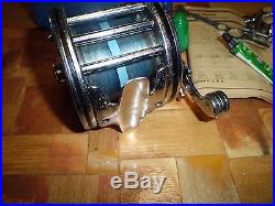 Vintage Penn Senator 2/0 Conventional Reel made in USA with Box & More