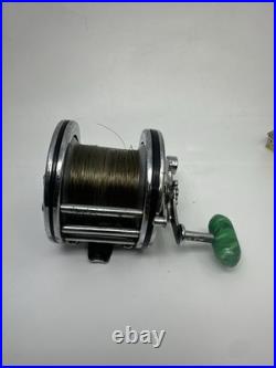 Vintage Penn Senator 2/0 Reel. Green Handle