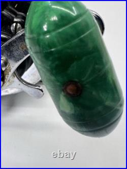 Vintage Penn Senator 2/0 Reel. Green Handle