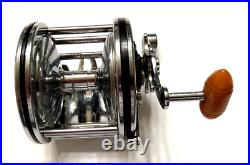 Vintage Penn Senator 2/0 Saltwater Salmon Star Drag Loud Clicker Level Wind Reel