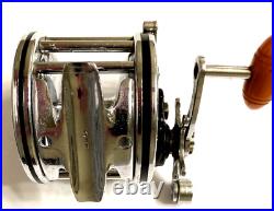 Vintage Penn Senator 2/0 Saltwater Salmon Star Drag Loud Clicker Level Wind Reel