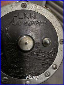 Vintage Penn Senator 4/0, 113 Fishing Reel, Made In USA, Saltwater Reel