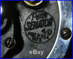 Vintage Penn Senator 4/0 Fishing Reel