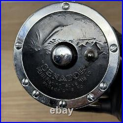 Vintage Penn Senator 6/0 114 Fishing Reel withBox & Manual