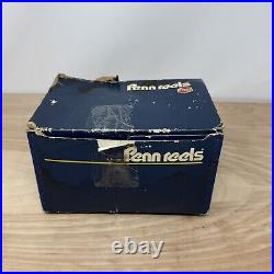 Vintage Penn Senator 6/0 114 Fishing Reel withBox & Manual