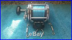 Vintage Penn Senator 9/0 Big Game Conventional Reel with Rod Harness Made in USA