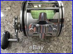 Vintage Penn Senator 9/0 Big Game Conventional Reel with Rod Harness Made in USA