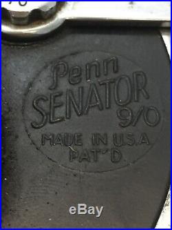 Vintage Penn Senator 9/0 Conventional Saltwater Reel Made In U. S. A. Nice GT-1