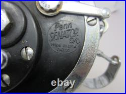 Vintage Penn Senator 9/0 Deep Sea Fishing Reel With Headset Made in Philadelphia