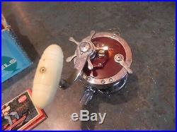 Vintage Penn Senator Game Fish Reel 4/0 Model # 113h All Paperwork & Box