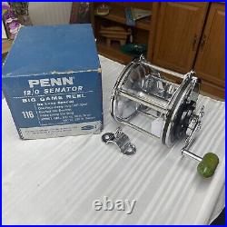 Vintage Penn Senator Reel 12/0 Big Game Fishing Reel with Box, Made in U. S NEW