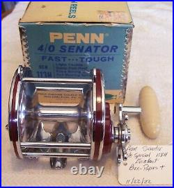 Vintage Penn Senator Special 113h Reel 11/22/22 Box Nice Papers + Appears New