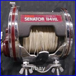 Vintage Penn Senator ll 114-HL 6/0 Trolling Fishing Reel