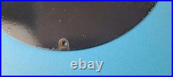 Vintage Penn Sign Fishing Reels Porcelain Tackle Saltwater Gear Gas Pump Sign