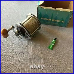 Vintage Penn Special Senator 113H 4/0 Conventional Saltwater Reel Excellent BOX