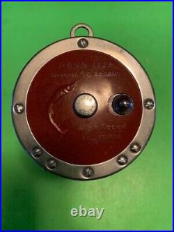 Vintage Penn Special Senator 113h 4/0 Fishing Reel With Original Box Catalog 36b