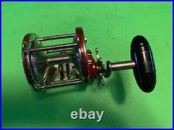 Vintage Penn Special Senator 113h 4/0 Fishing Reel With Original Box Catalog 36b