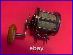 Vintage Penn Special Senator 113h 4/0 Trolling Fishing Reel Full Of Dacron Line