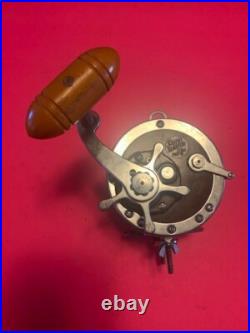 Vintage Penn Special Senator 113h 4/0 Trolling Fishing Reel Full Of Dacron Line