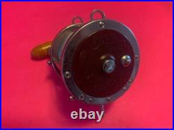 Vintage Penn Special Senator 113h 4/0 Trolling Fishing Reel Full Of Dacron Line