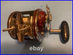 Vintage Penn Special Senator 113hl 4/0 Fishing Reel With Newell Support Posts