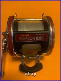 Vintage Penn Special Senator 113hl 4/0 Fishing Reel With The Original Penn Box