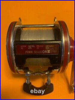 Vintage Penn Special Senator 113hl 4/0 Fishing Reel With The Original Penn Box