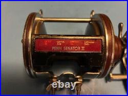 Vintage Penn Special Senator 113hlw 4/0 Trolling Fishing Reel Refurbished