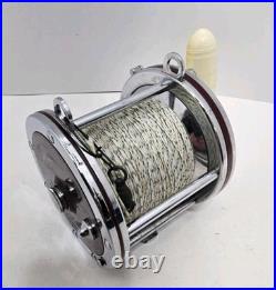 Vintage Penn Special Senator 114-H Fishing Reel High Speed Cast Bronze Spool EUC