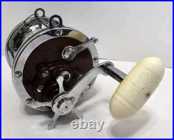 Vintage Penn Special Senator 114-H Fishing Reel High Speed Cast Bronze Spool EUC