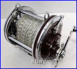 Vintage Penn Special Senator 114-H Fishing Reel High Speed Cast Bronze Spool EUC
