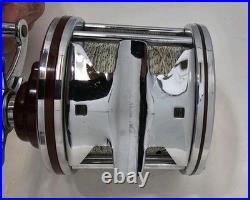 Vintage Penn Special Senator 114-H Fishing Reel High Speed Cast Bronze Spool EUC