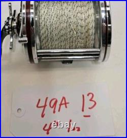 Vintage Penn Special Senator 114-H Fishing Reel High Speed Cast Bronze Spool EUC