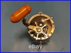 Vintage Penn Special Senator 114h 6/0 Trolling Fishing Reel Spooled With Braid