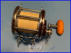 Vintage Penn Special Senator 114h 6/0 Trolling Fishing Reel Spooled With Braid