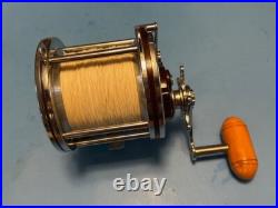Vintage Penn Special Senator 114h 6/0 Trolling Fishing Reel Spooled With Braid