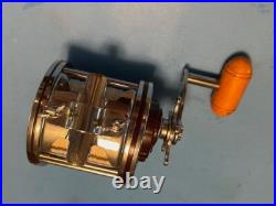 Vintage Penn Special Senator 114h 6/0 Trolling Fishing Reel Spooled With Braid