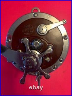 Vintage Penn Special Senator 114h 6/0 Trolling Fishing Reel With Steel Gears