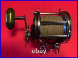 Vintage Penn Special Senator 114h 6/0 Trolling Fishing Reel With Steel Gears