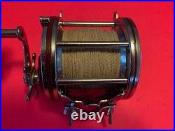 Vintage Penn Special Senator 114h 6/0 Trolling Fishing Reel With Steel Gears
