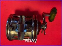 Vintage Penn Special Senator 114h 6/0 Trolling Fishing Reel With Steel Gears