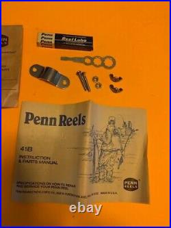 Vintage Penn Special Senator 114hl 6/0 Fishing Reel With Box Catalog Penn Wrench