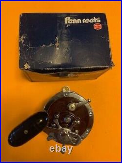 Vintage Penn Special Senator 114hl 6/0 Fishing Reel With Box Catalog Penn Wrench