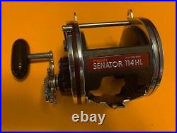 Vintage Penn Special Senator 114hl 6/0 Fishing Reel With Box Catalog Penn Wrench