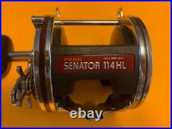 Vintage Penn Special Senator 114hl 6/0 Fishing Reel With Box Catalog Penn Wrench