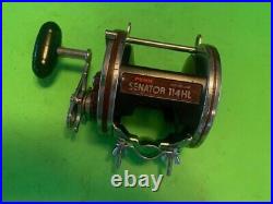 Vintage Penn Special Senator 114hl 6/0 Trolling Fishing Reel With New Parts